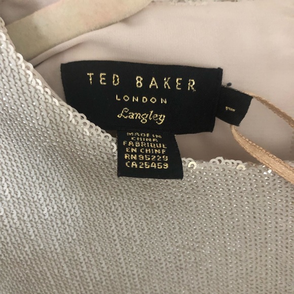 NWT Ted Baker Sequin Dress - Picture 3 of 4